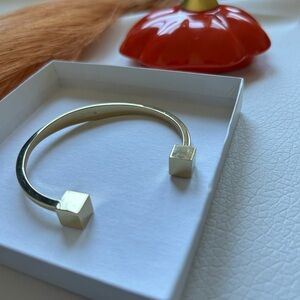 ✨ J.Crew Gold-Tone Cuff Bracelet